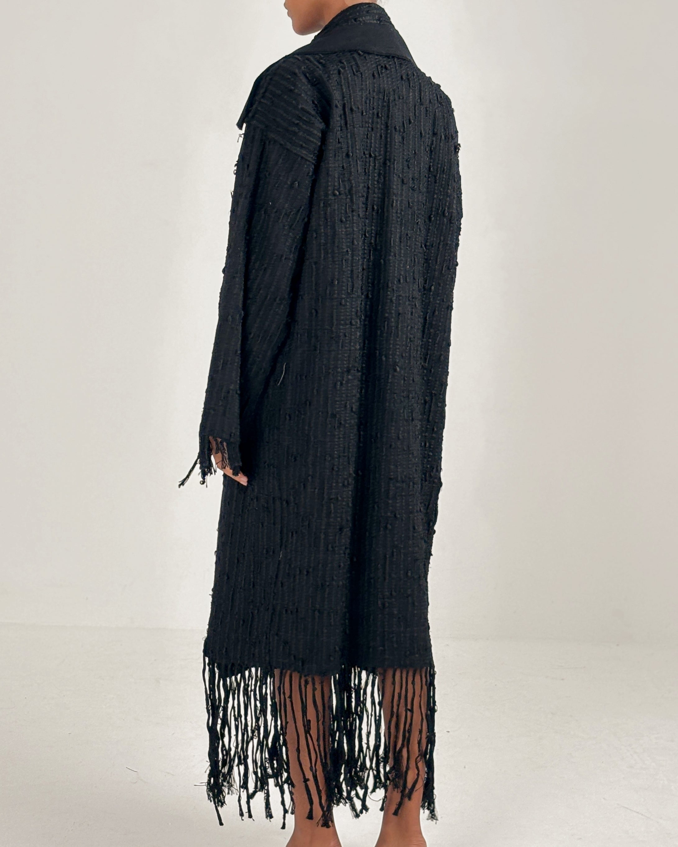 Gucci by Tom Ford 2002 Oversized Fringe Bouclé Coat – COUL ARCHIVE