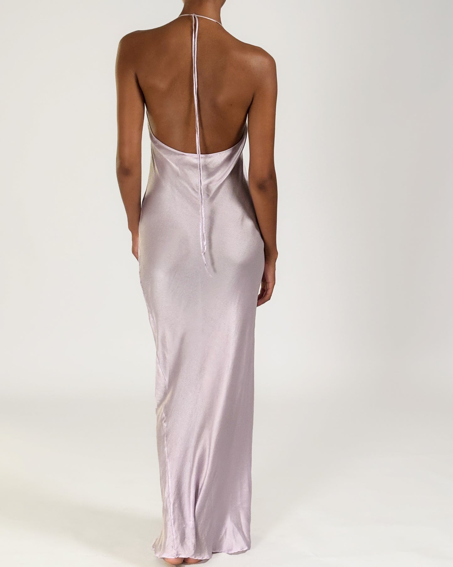 Roberto Cavalli 2000 Silk Halter Dress