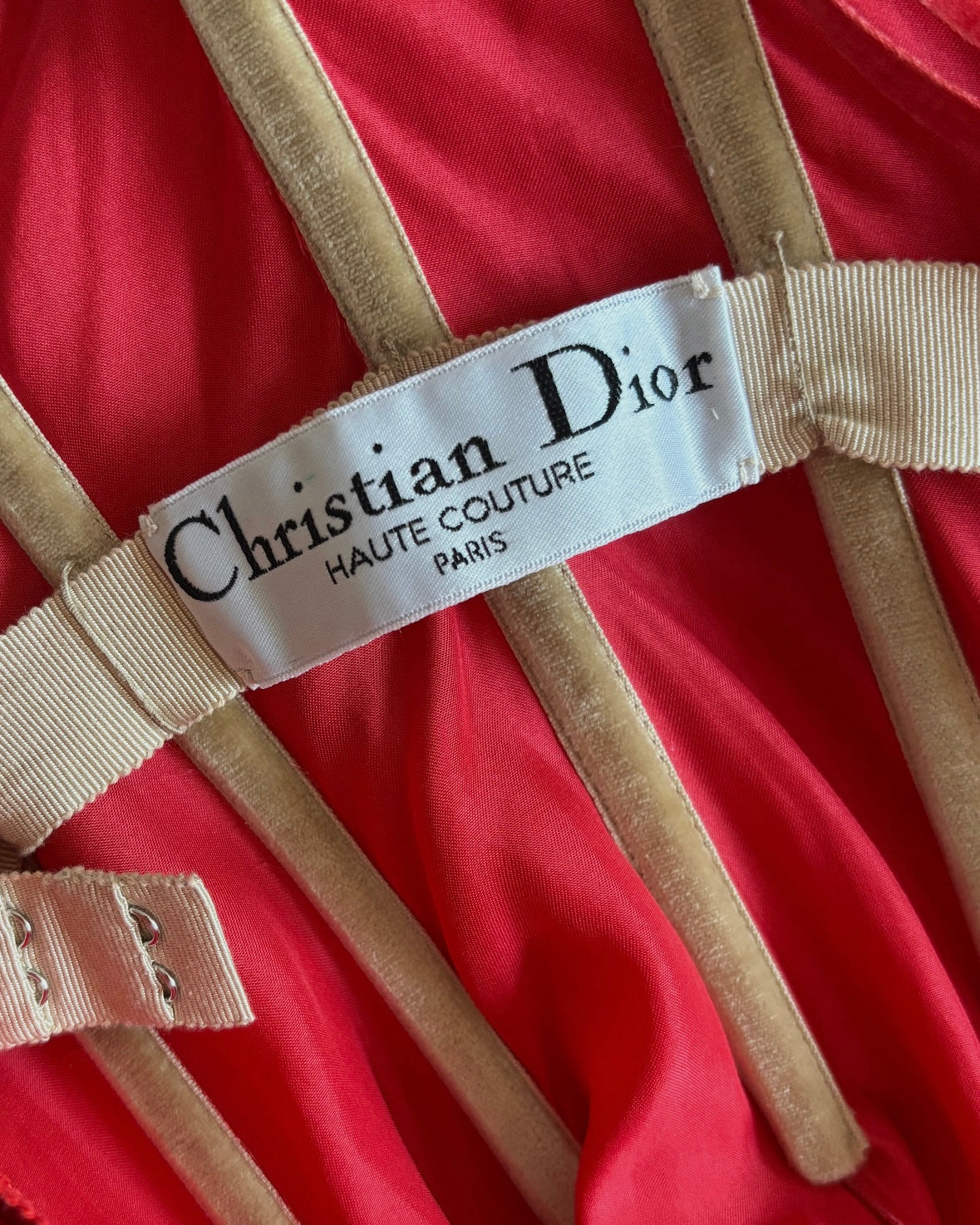 Christian Dior Haute Couture 2012 Red Gown