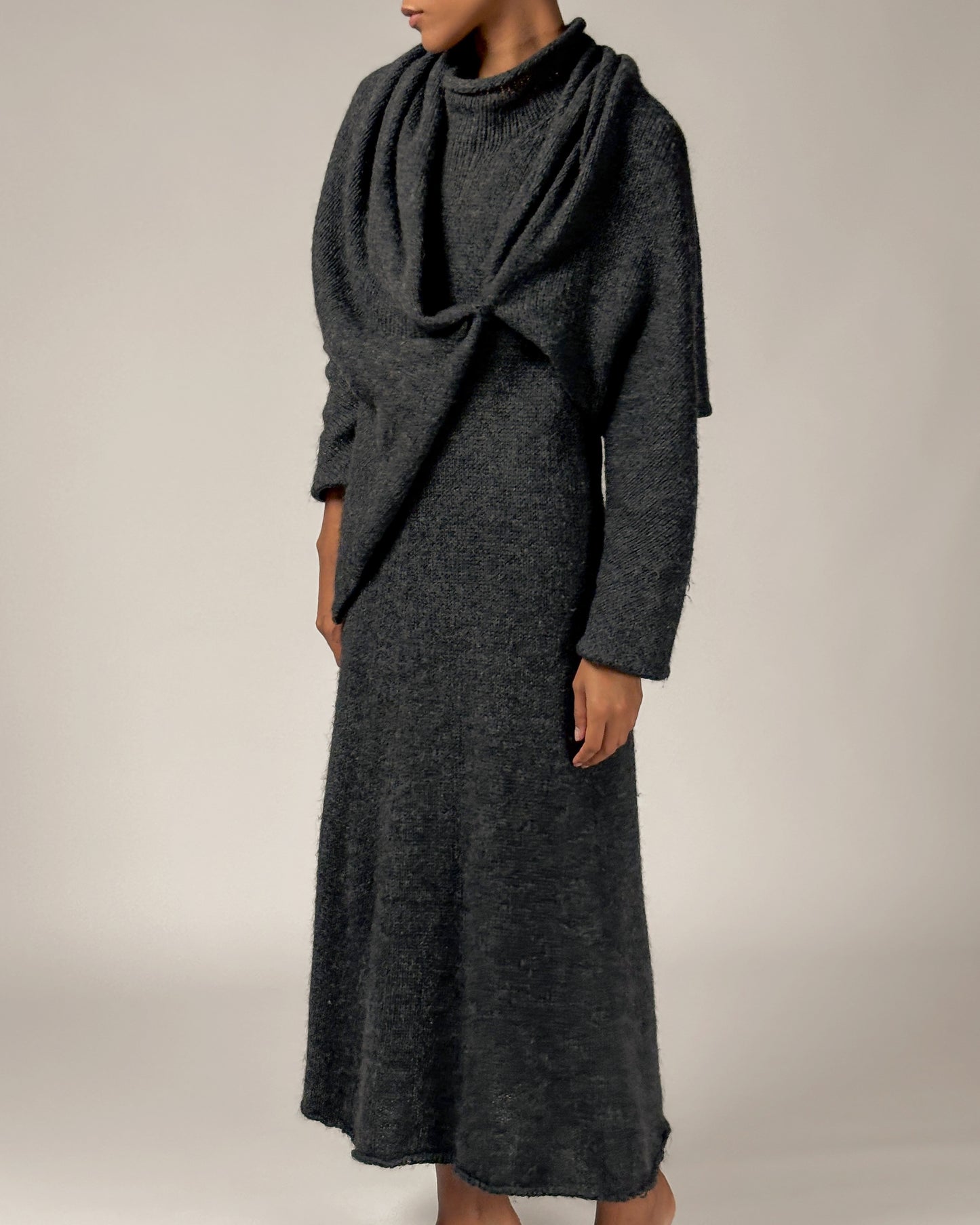 Yohji Yamamoto 2000 Wool Dress and Jumper Set