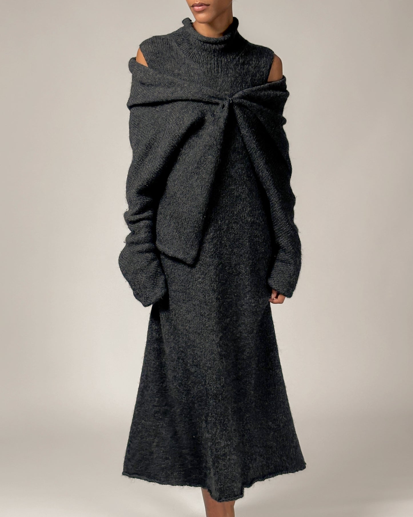 Yohji Yamamoto 2000 Wool Dress and Jumper Set