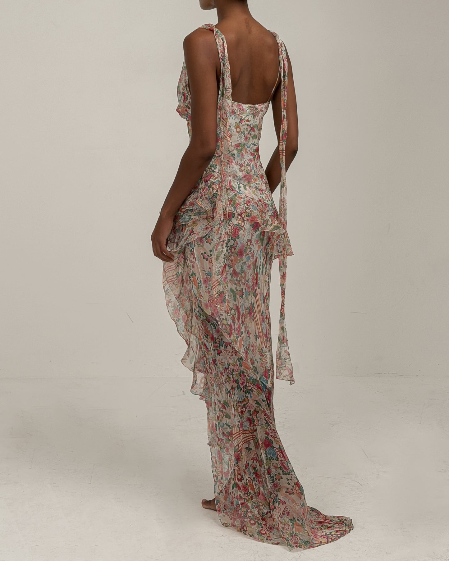 Christian Dior by John Galliano 2002 Ruffled Gown