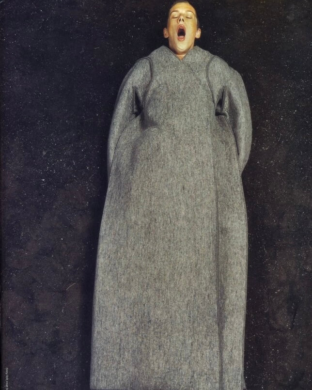 Maison Martin Margiela 1998 "Flat" Wool Coat