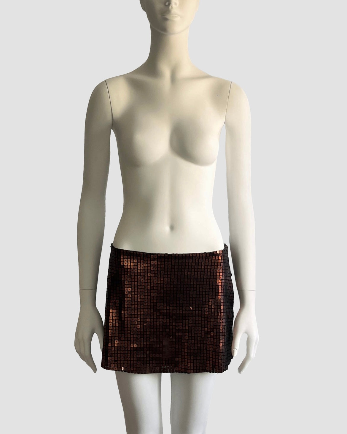 Alexander McQueen 1998 Sequin Mini Skirt