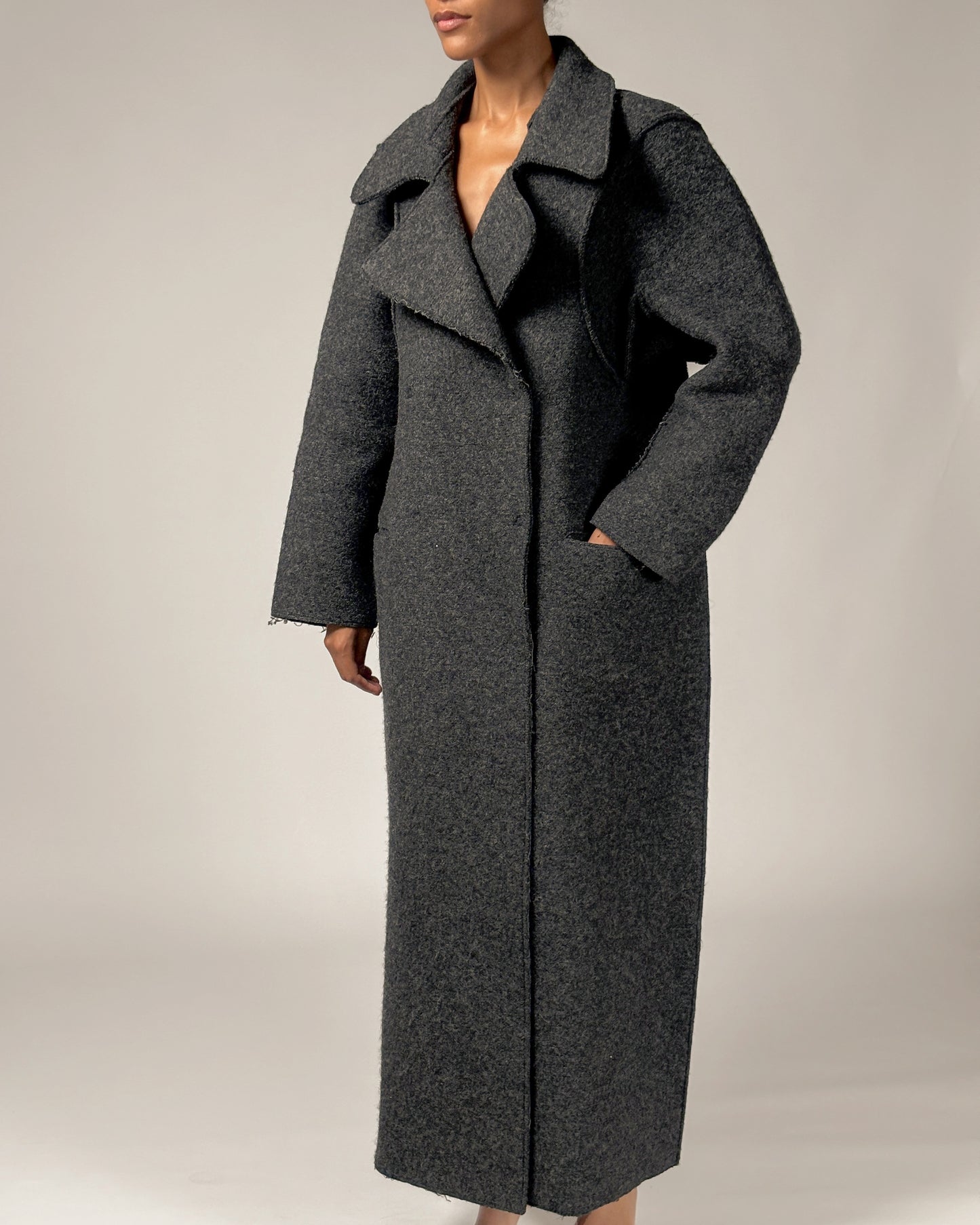 Maison Martin Margiela 1998 "Flat" Wool Coat