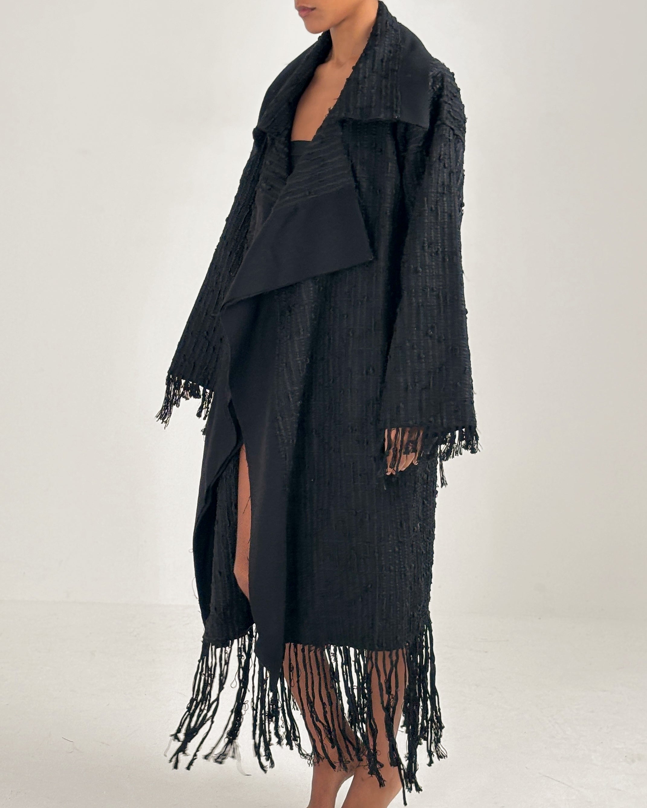 Gucci by Tom Ford 2002 Oversized Fringe Bouclé Coat – COUL ARCHIVE