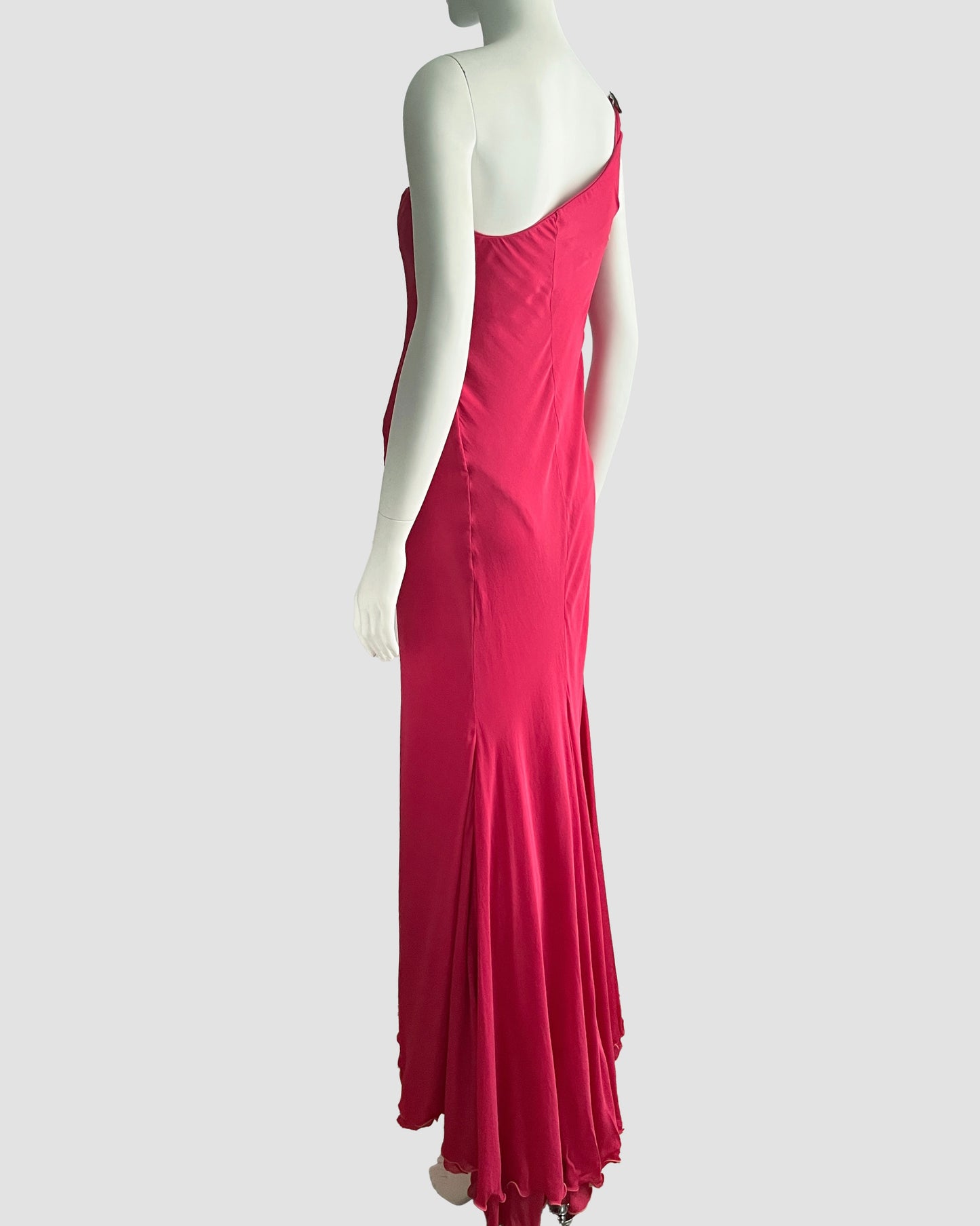 Gianni Versace 1995 Pink Gown