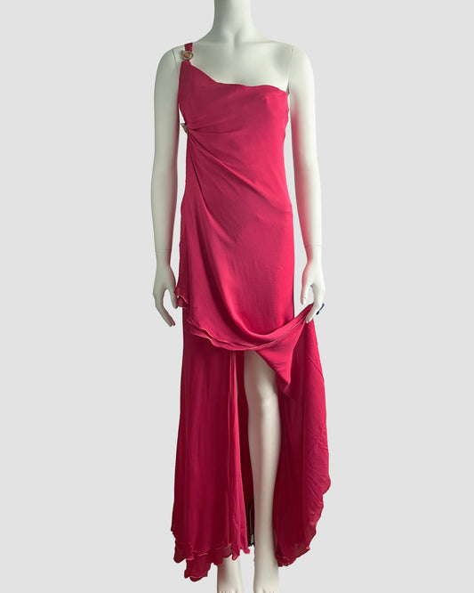 Gianni Versace 1995 Pink Gown