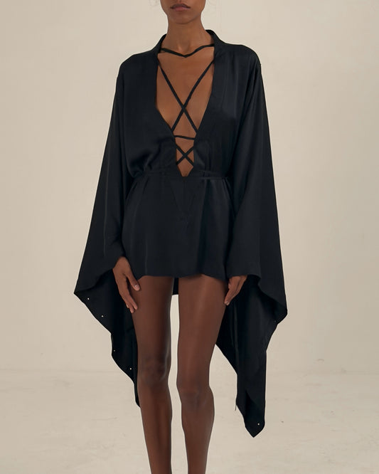 Gucci by Tom Ford 2002 Mini Kimono