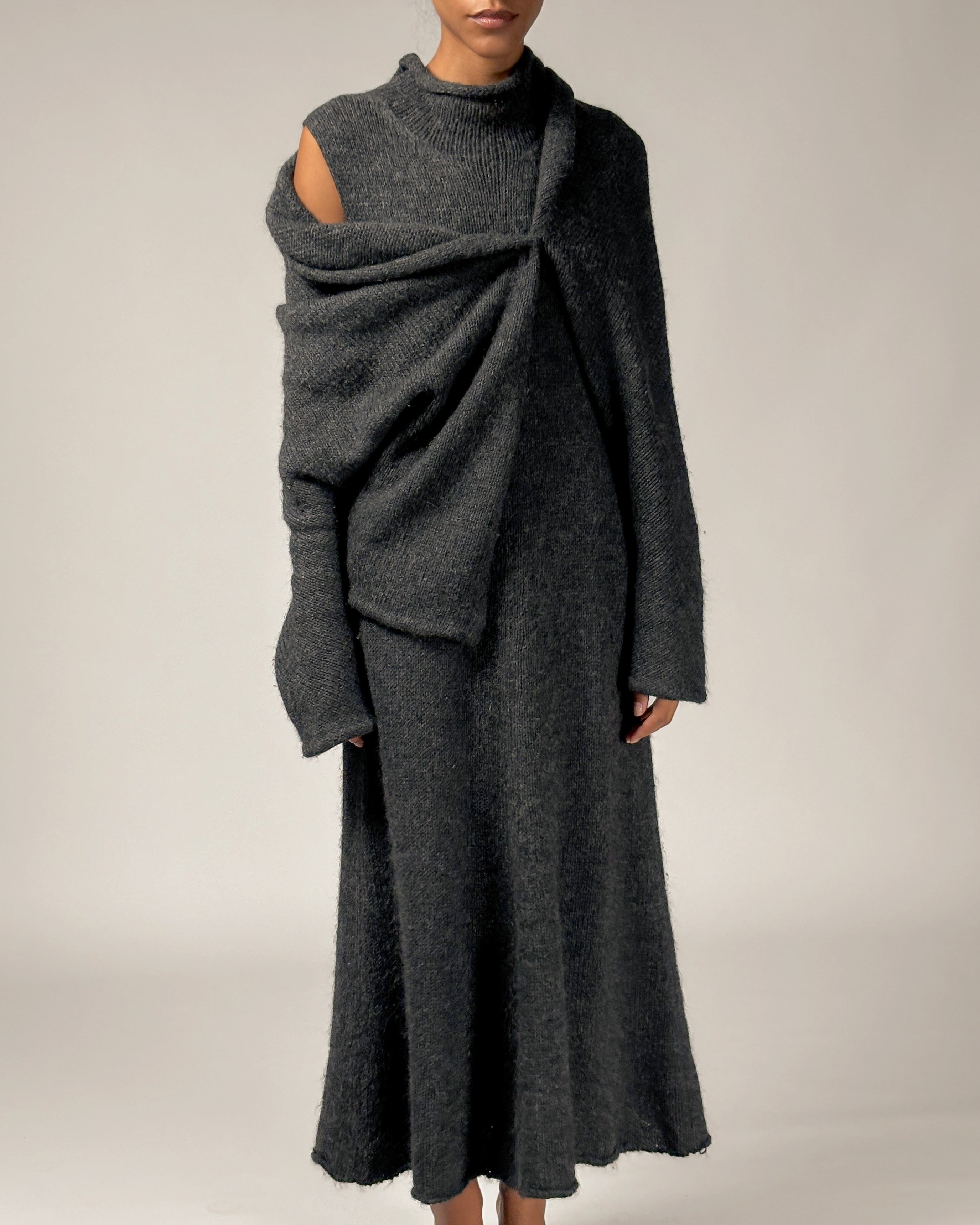 Yohji Yamamoto 2000 Wool Dress and Jumper Set – COUL ARCHIVE