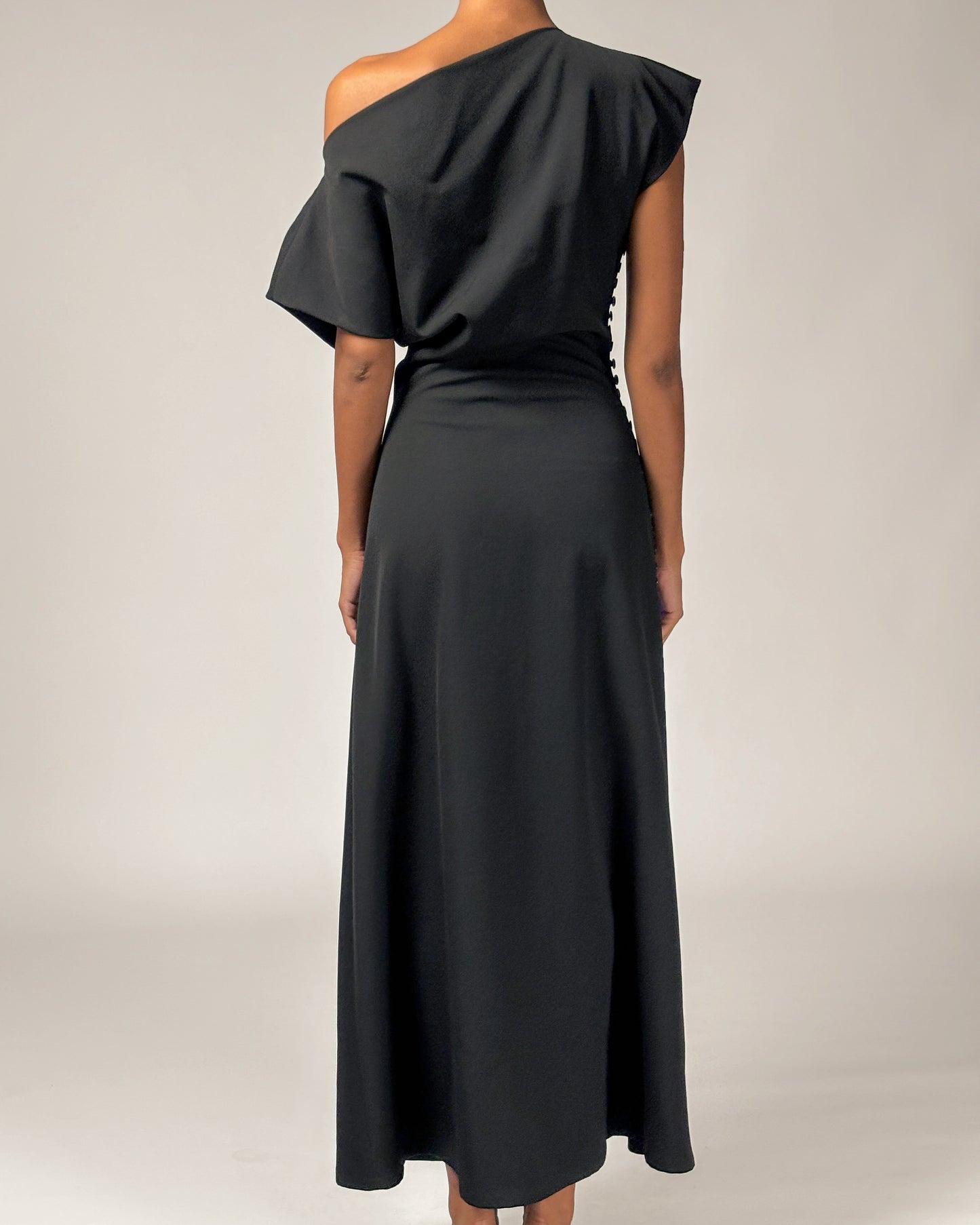 Yohji Yamamoto 1995 Button Maxi Dress