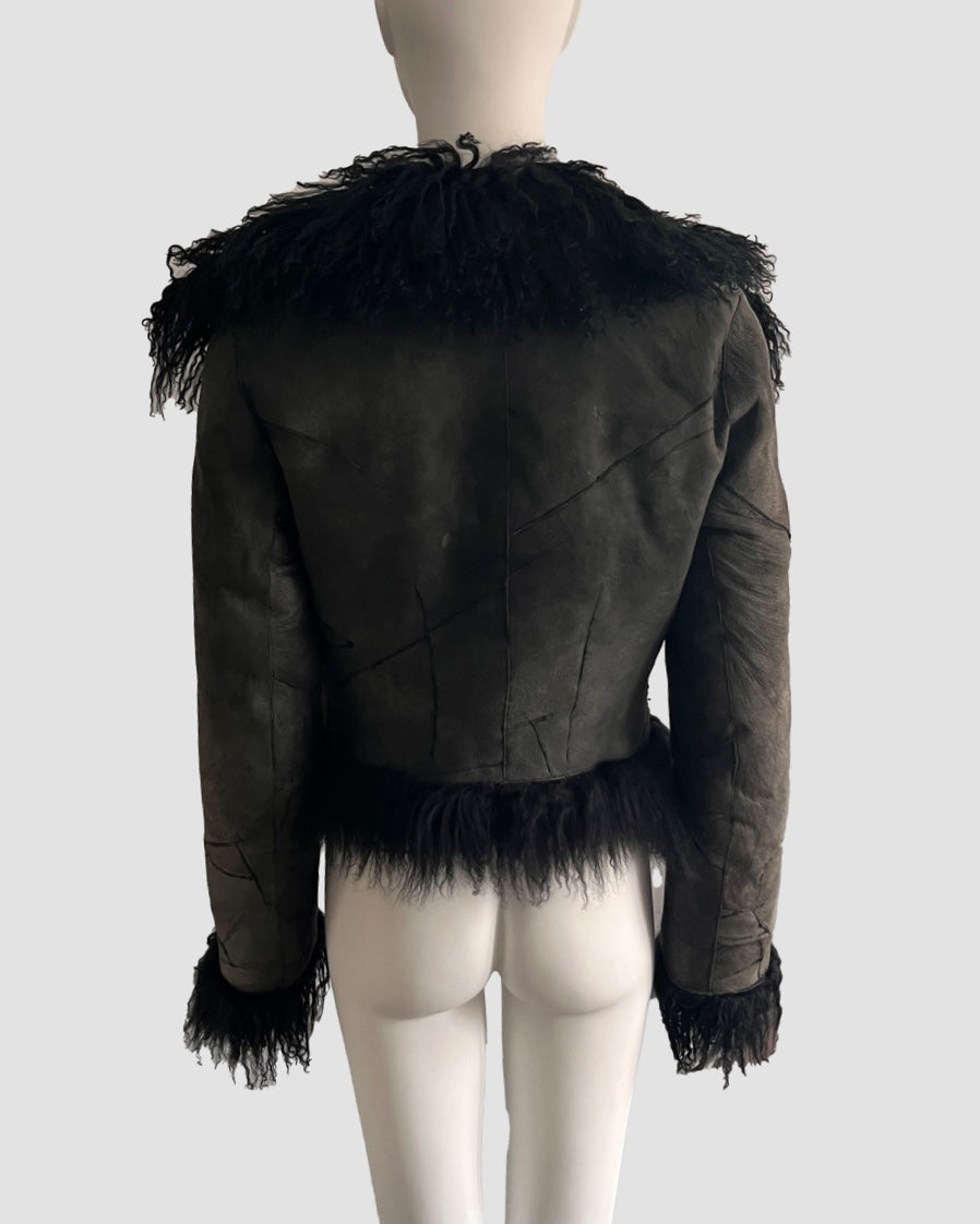 Ann Demeulemeester 2008 Reversible Mongolian Jacket