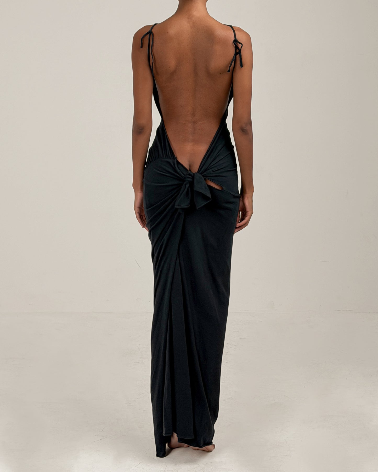 Helmut Lang 1993 Bumster Maxi Dress