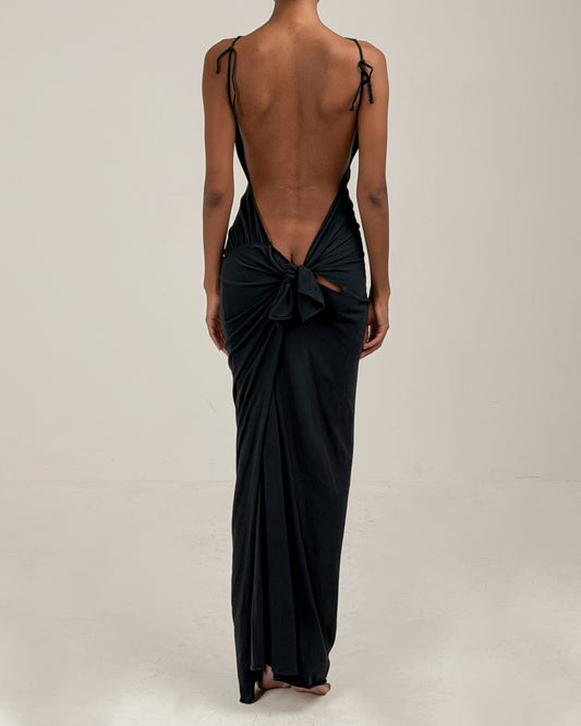 Helmut Lang 1993 Bumster Maxi Dress