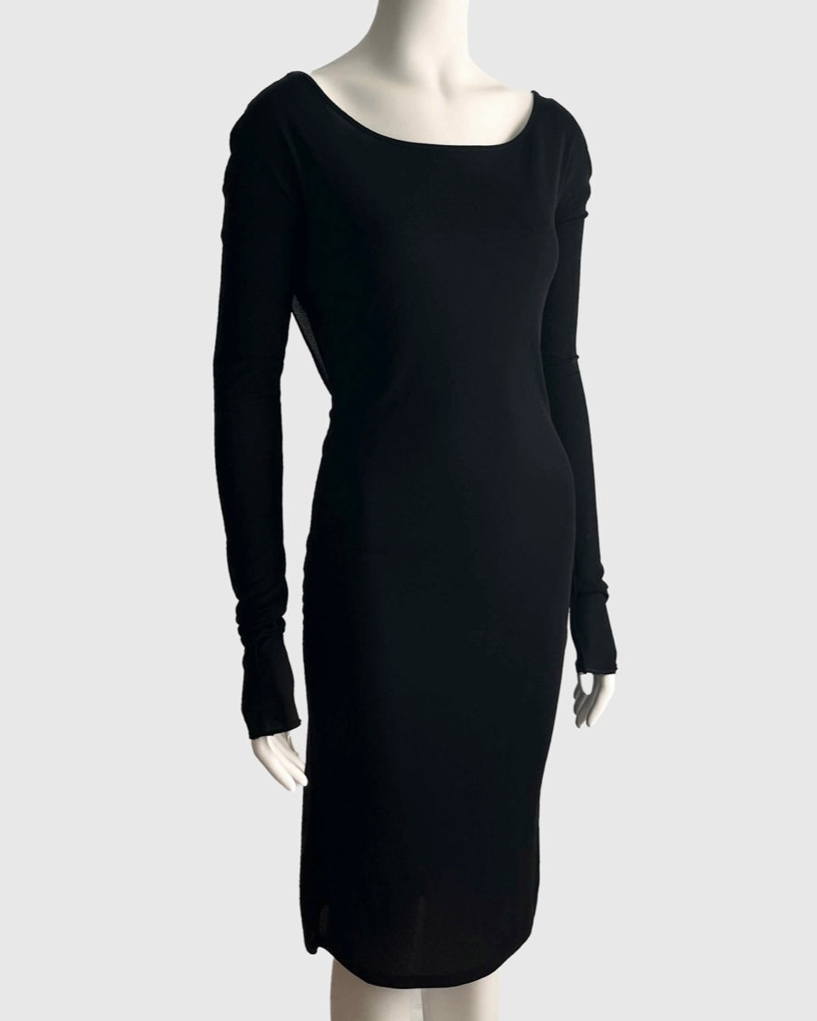 Gucci by Tom Ford 2002 Plunging Back Dress