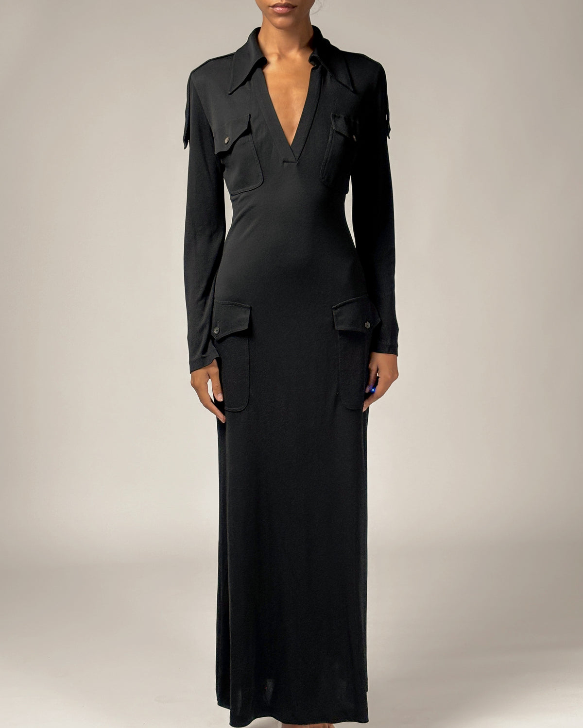 Gucci by Tom Ford 1996 Pocket Maxi Dress – COUL ARCHIVE