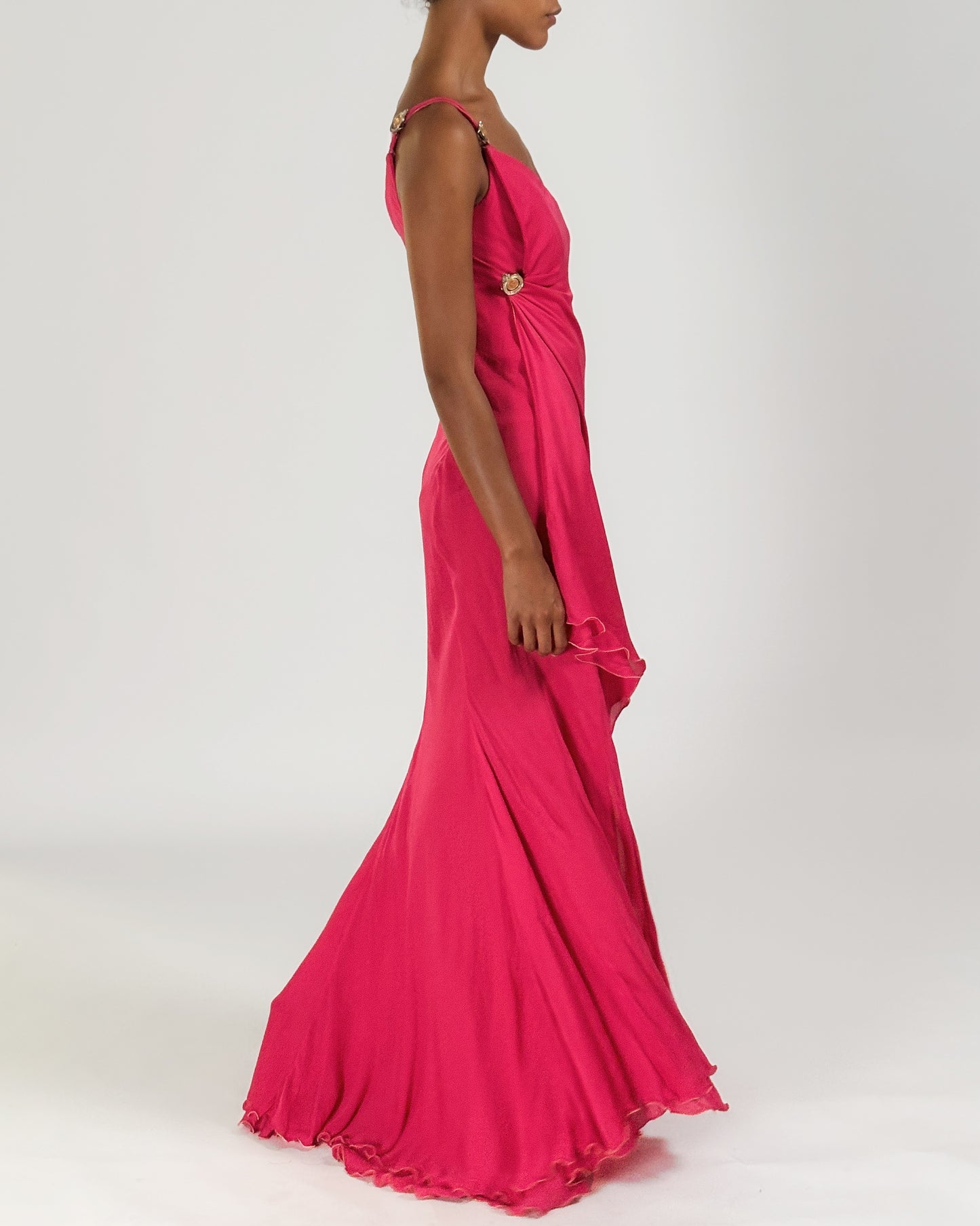 Gianni Versace 1995 Pink Gown