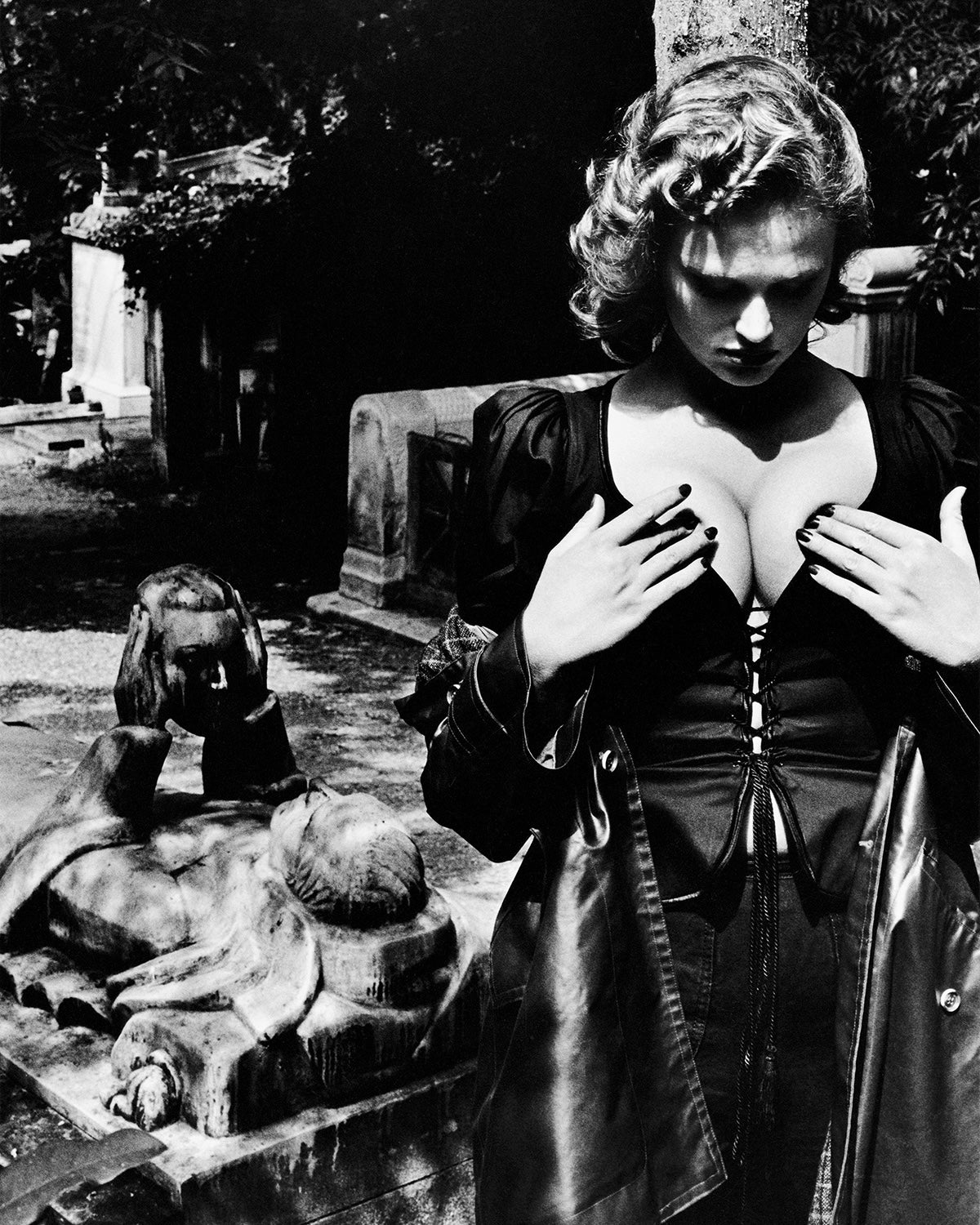 Yves Saint Laurent 1977 Corset Top & Skirt Set