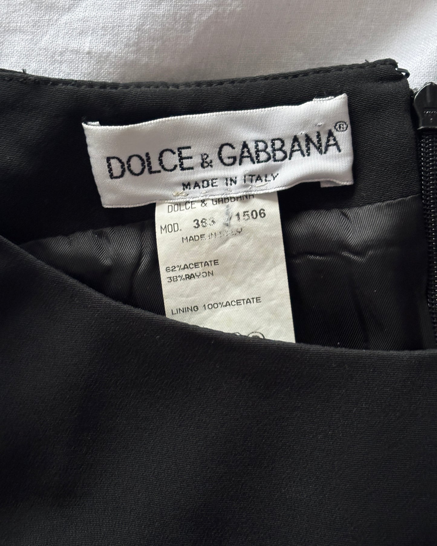 Dolce & Gabbana 1996 High-slit Dress