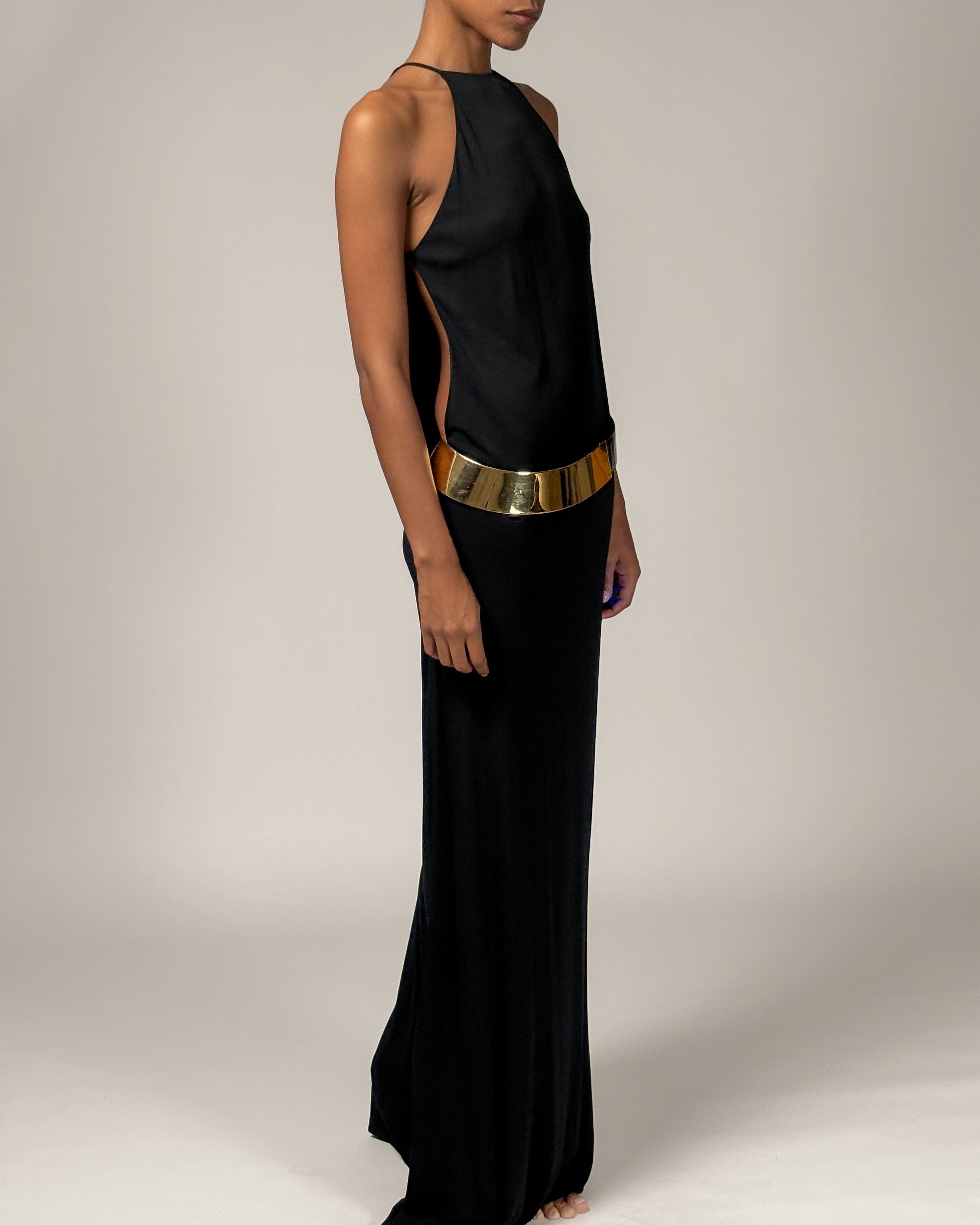 Gucci by Tom Ford F/W 1996 Keyhole Runway Gown and Belt – COUL ARCHIVE