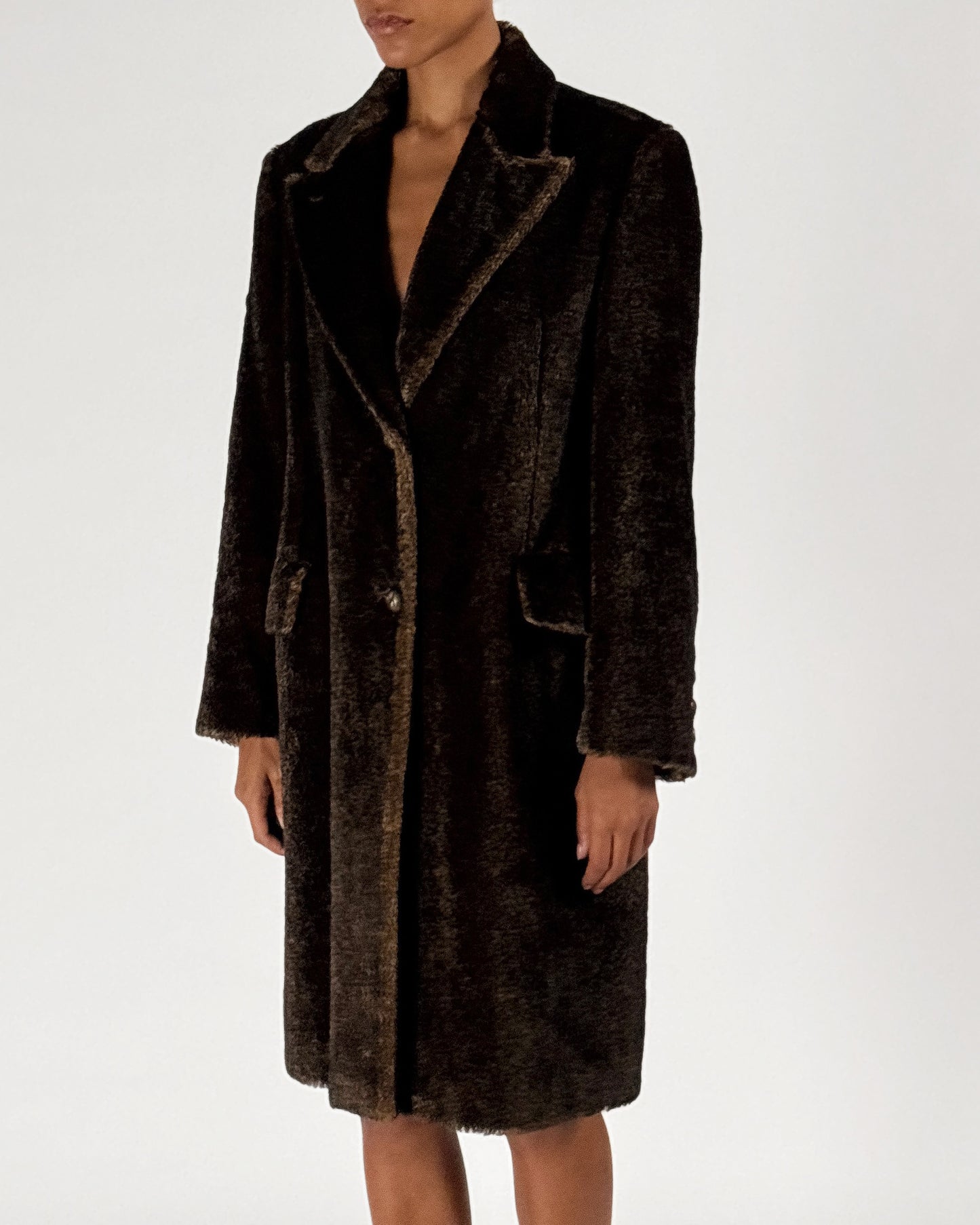 Prada 1997 Runway Mohair Coat