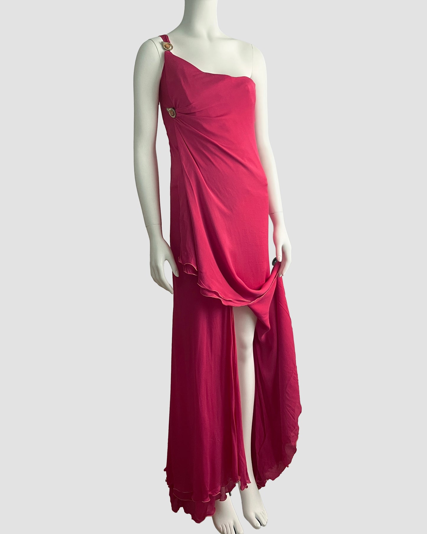 Gianni Versace 1995 Pink Gown