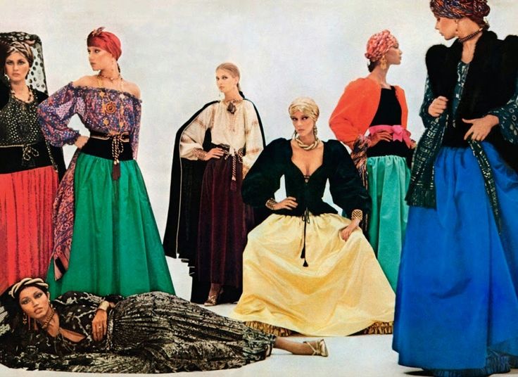 Yves Saint Laurent 1977 Corset Top & Skirt Set