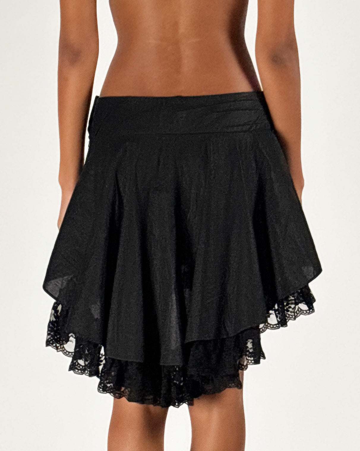 Alexander McQueen 1999 Lace Skirt