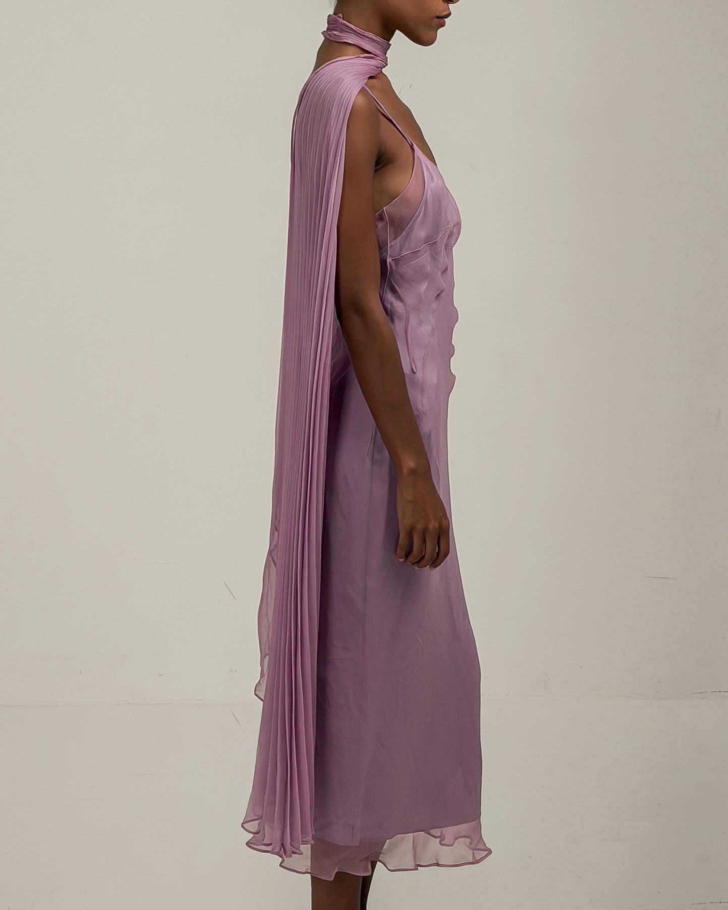Dolce & Gabbana 2000 Silk Dress & Stole