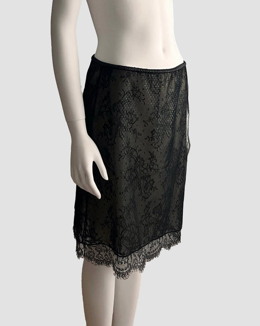 Gucci by Tom Ford 1999 Lace Skirt