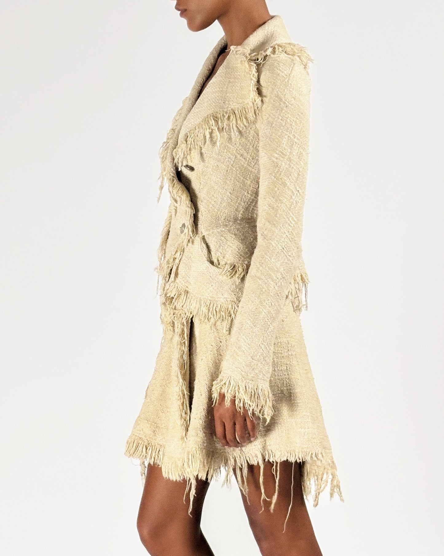 Vivienne Westwood 1997 Fringe Suit Ensemble