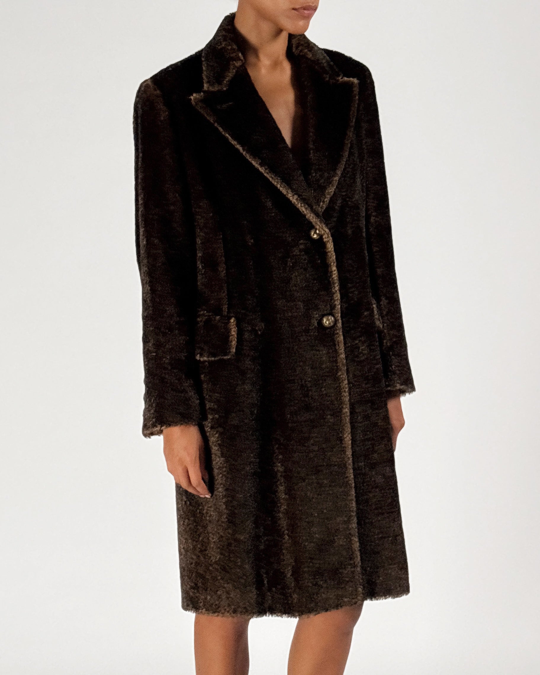 Prada F/W 1997 Double-Breasted Mohair Coat – COUL ARCHIVE