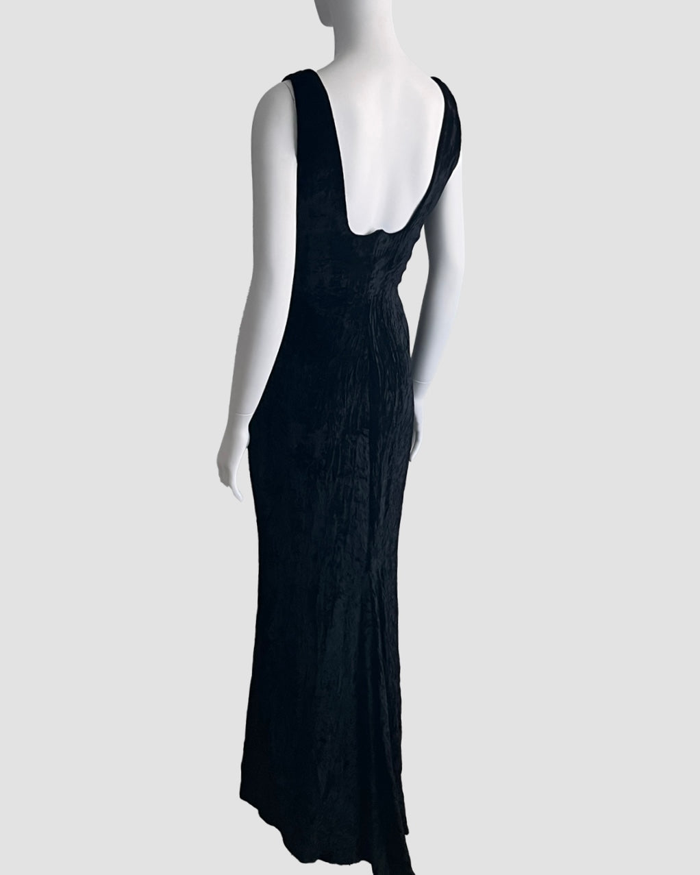 Gianni Versace 1995 Velvet Gown