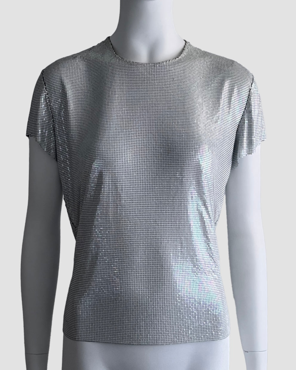 Gianni Versace 1994 Oroton Chainmail Top