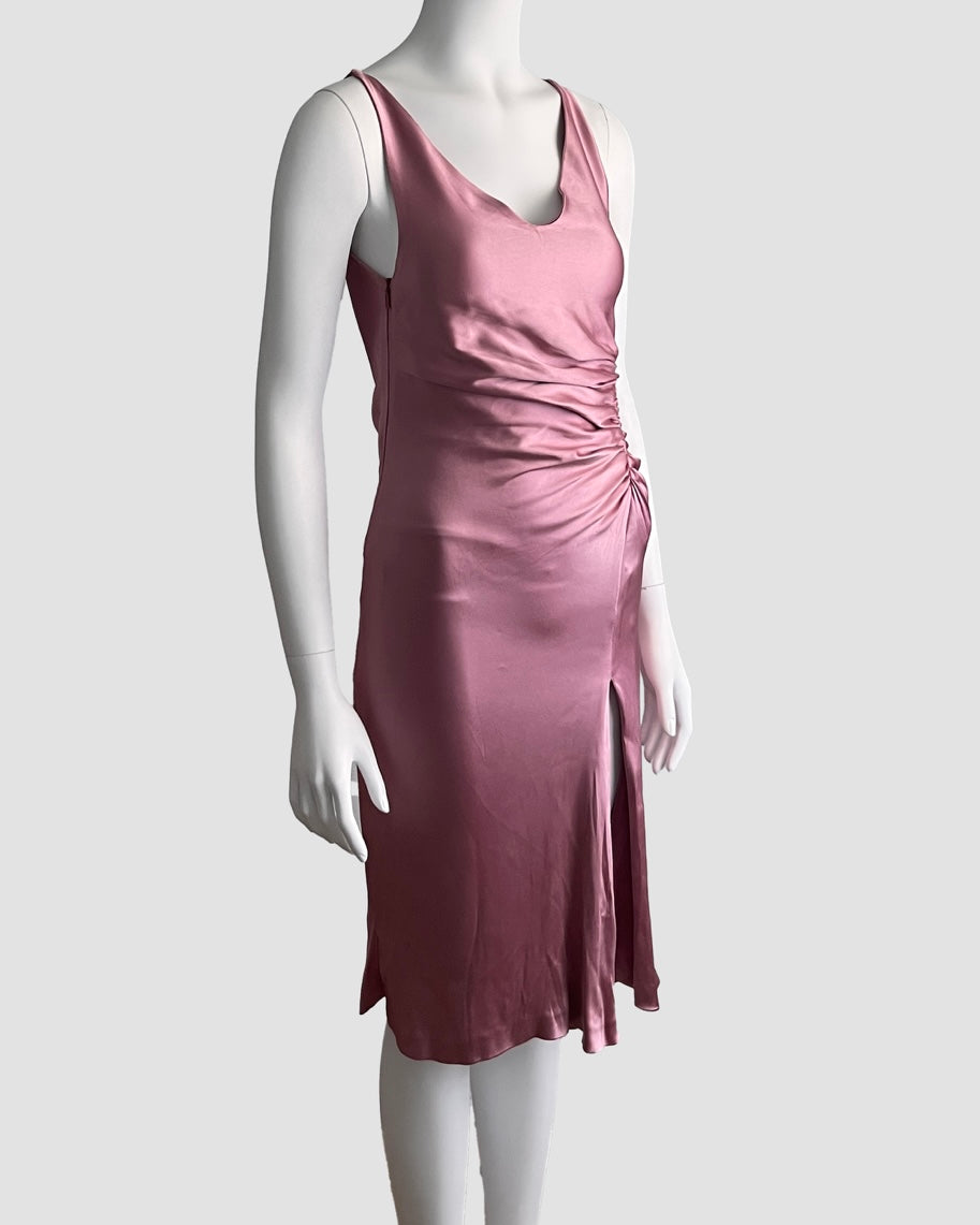 Gucci by Tom Ford 1999 Silk Ruched Dress