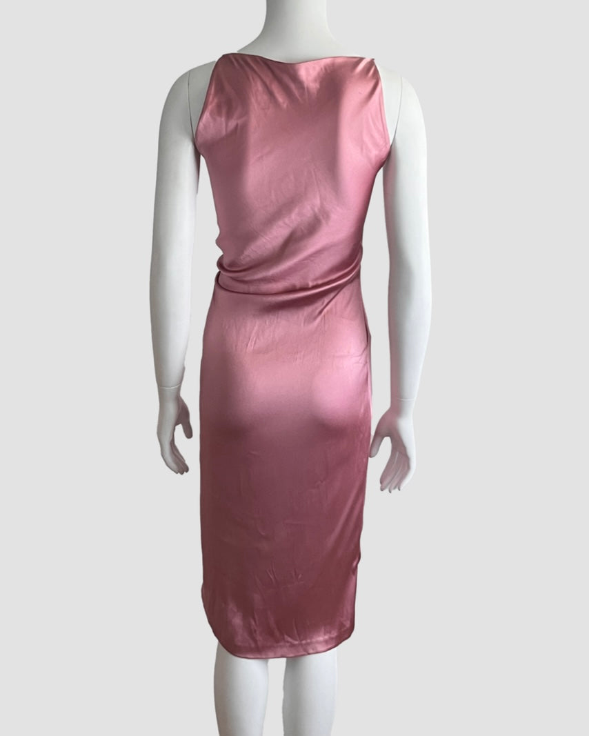 Gucci by Tom Ford 1999 Silk Ruched Dress