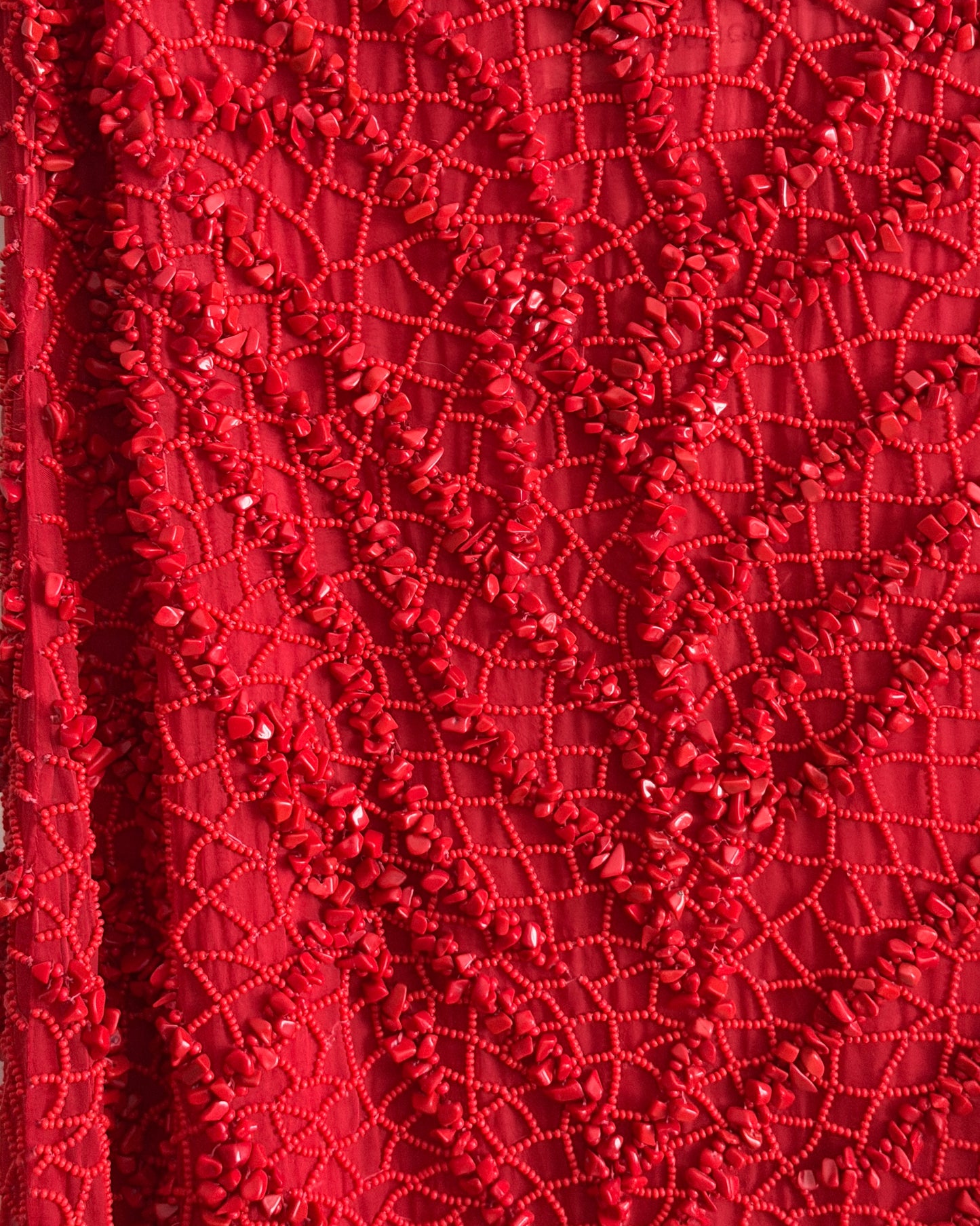 Valentino 2000 Beaded Dress