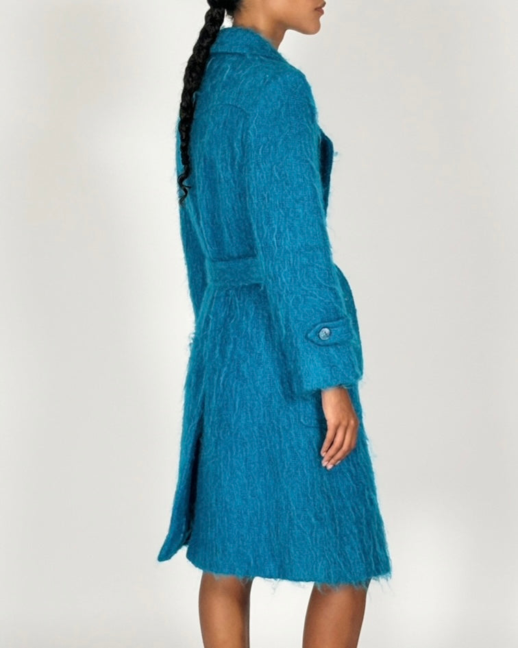 Gucci by Tom Ford 1995 Double-breasted Mohair Coat