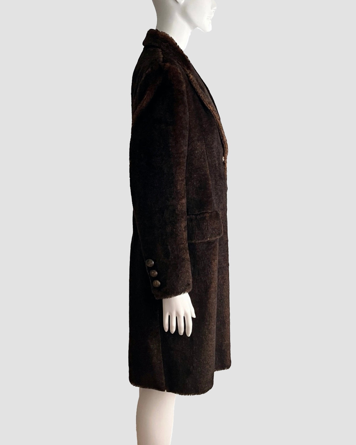 Prada 1997 Runway Mohair Coat