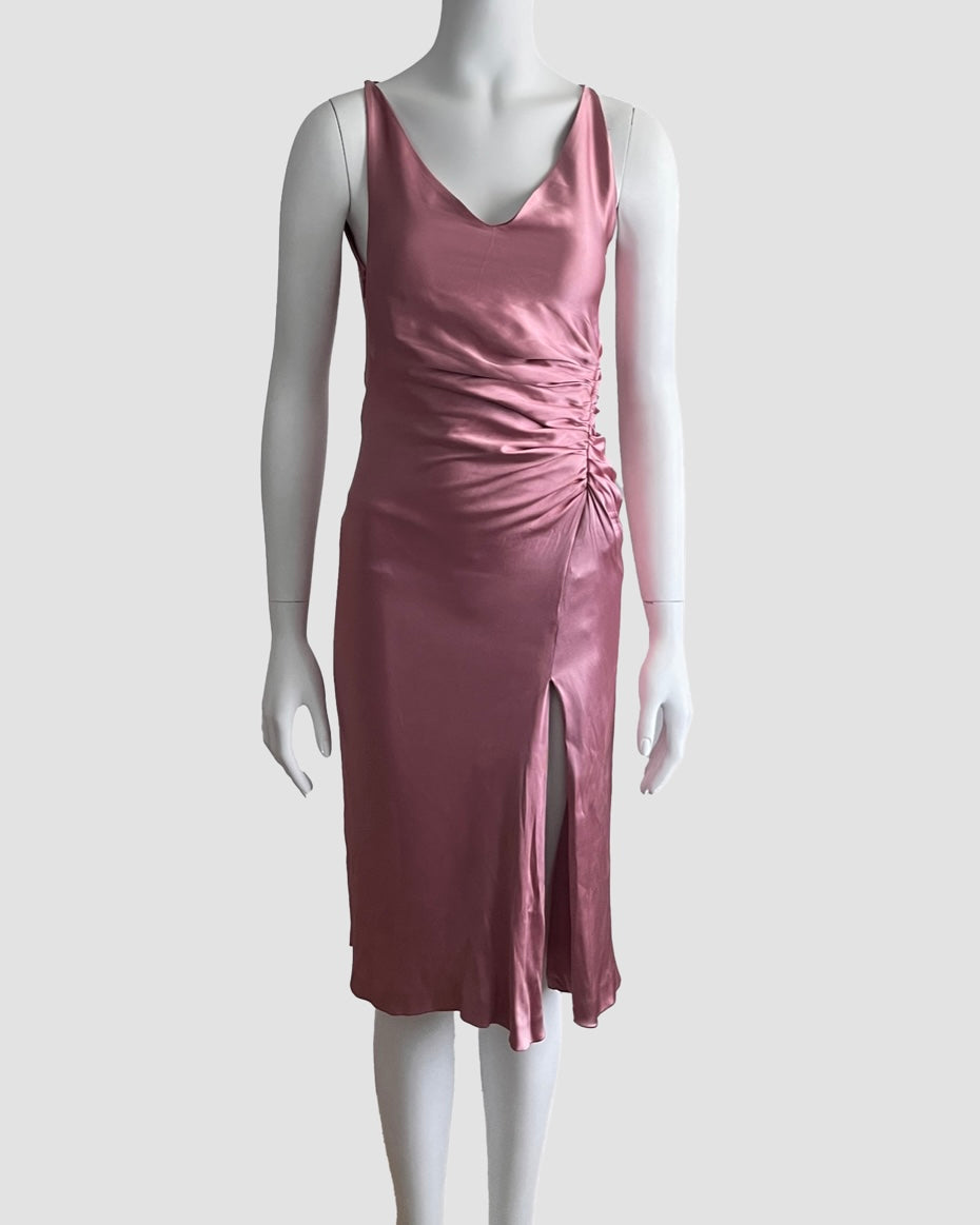 Gucci by Tom Ford 1999 Silk Ruched Dress