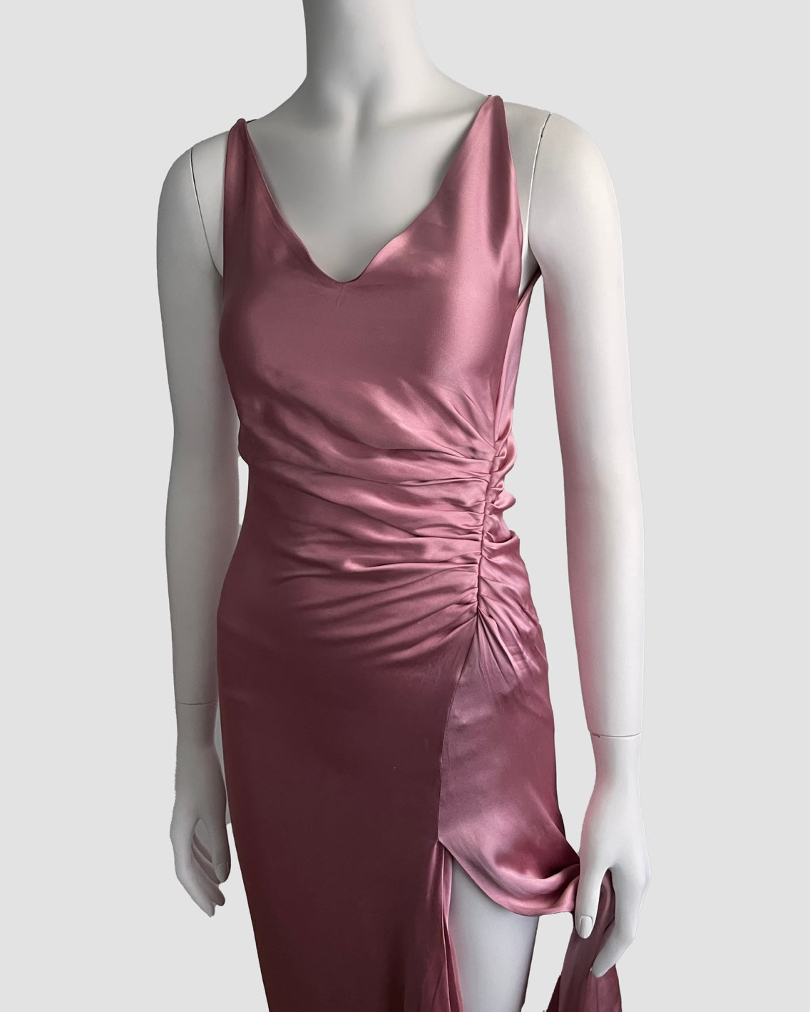 Gucci by Tom Ford 1999 Silk Ruched Dress