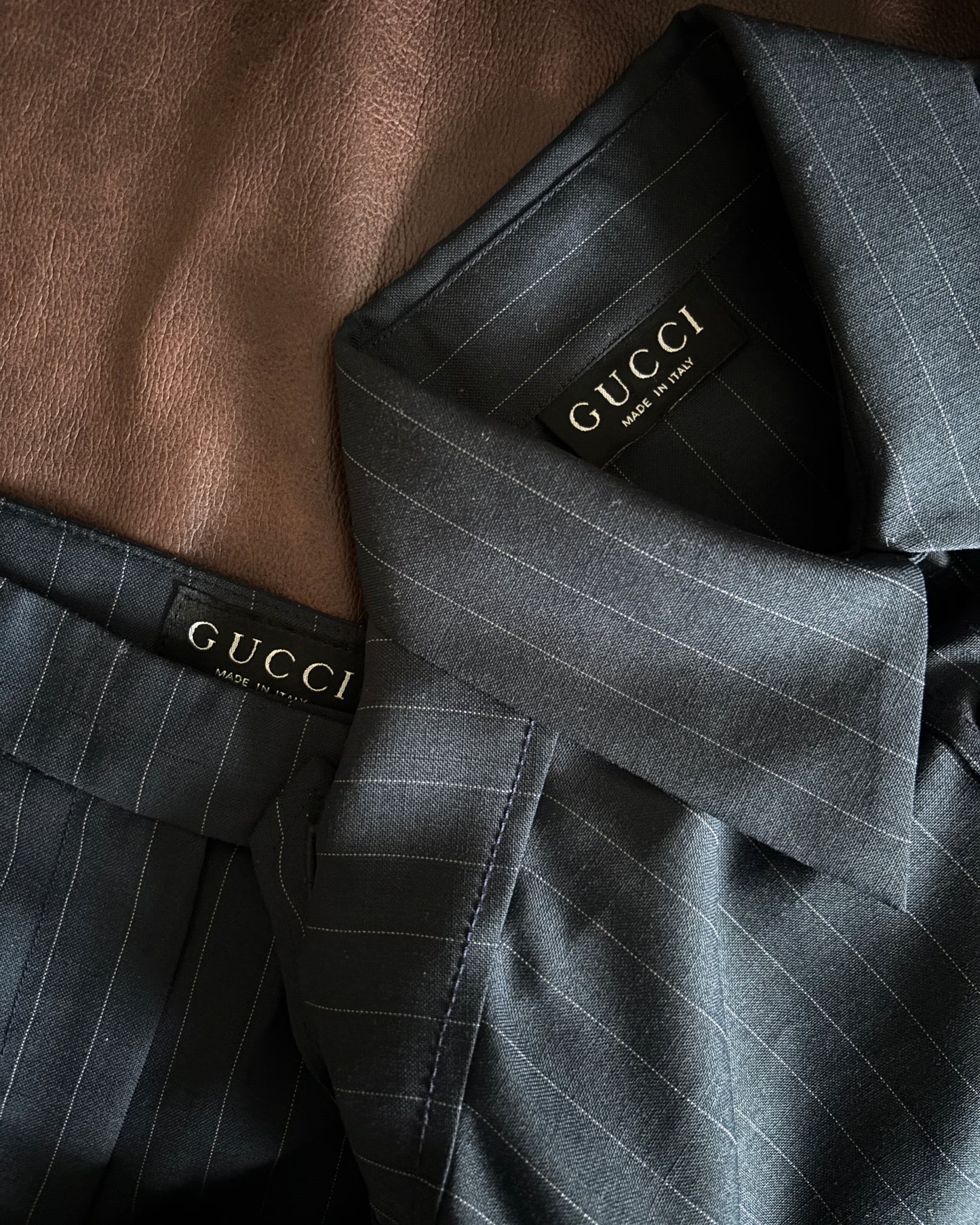 Gucci by Tom Ford 1996 Pinstripe Set