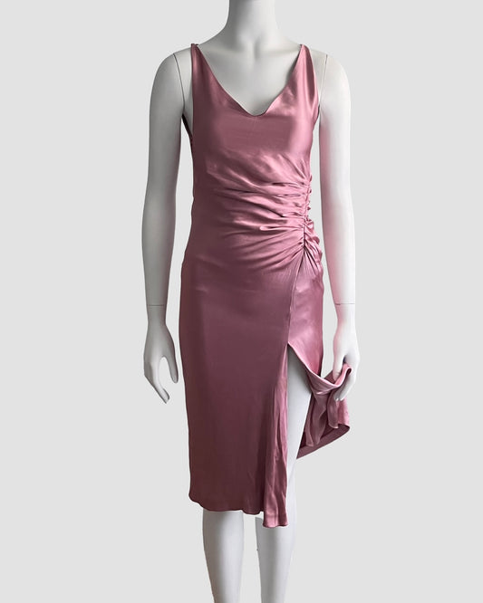 Gucci by Tom Ford 1999 Silk Ruched Dress