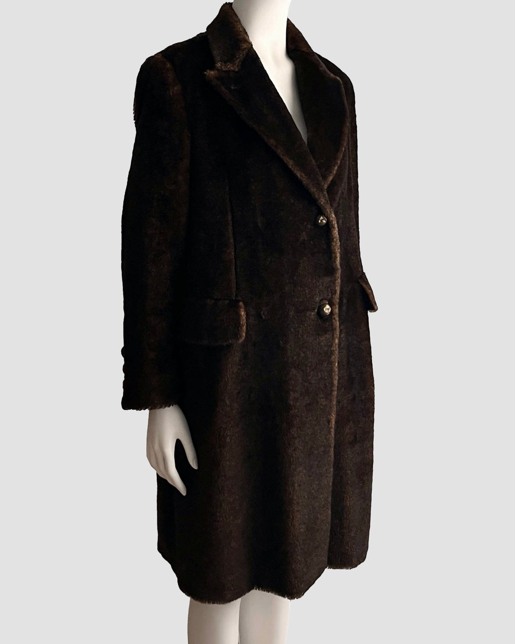 Prada 1997 Runway Mohair Coat