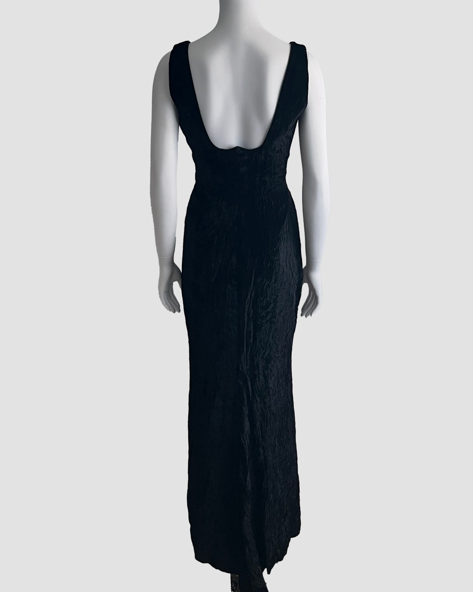 Gianni Versace 1995 Velvet Gown