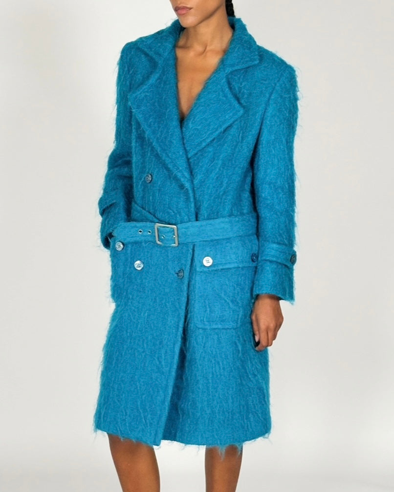 Gucci by Tom Ford 1995 Double-breasted Mohair Coat