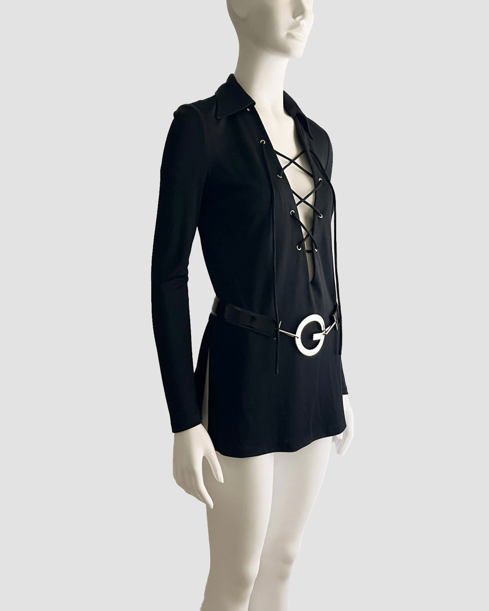 Gucci by Tom Ford 1996 Mini Belted Dress