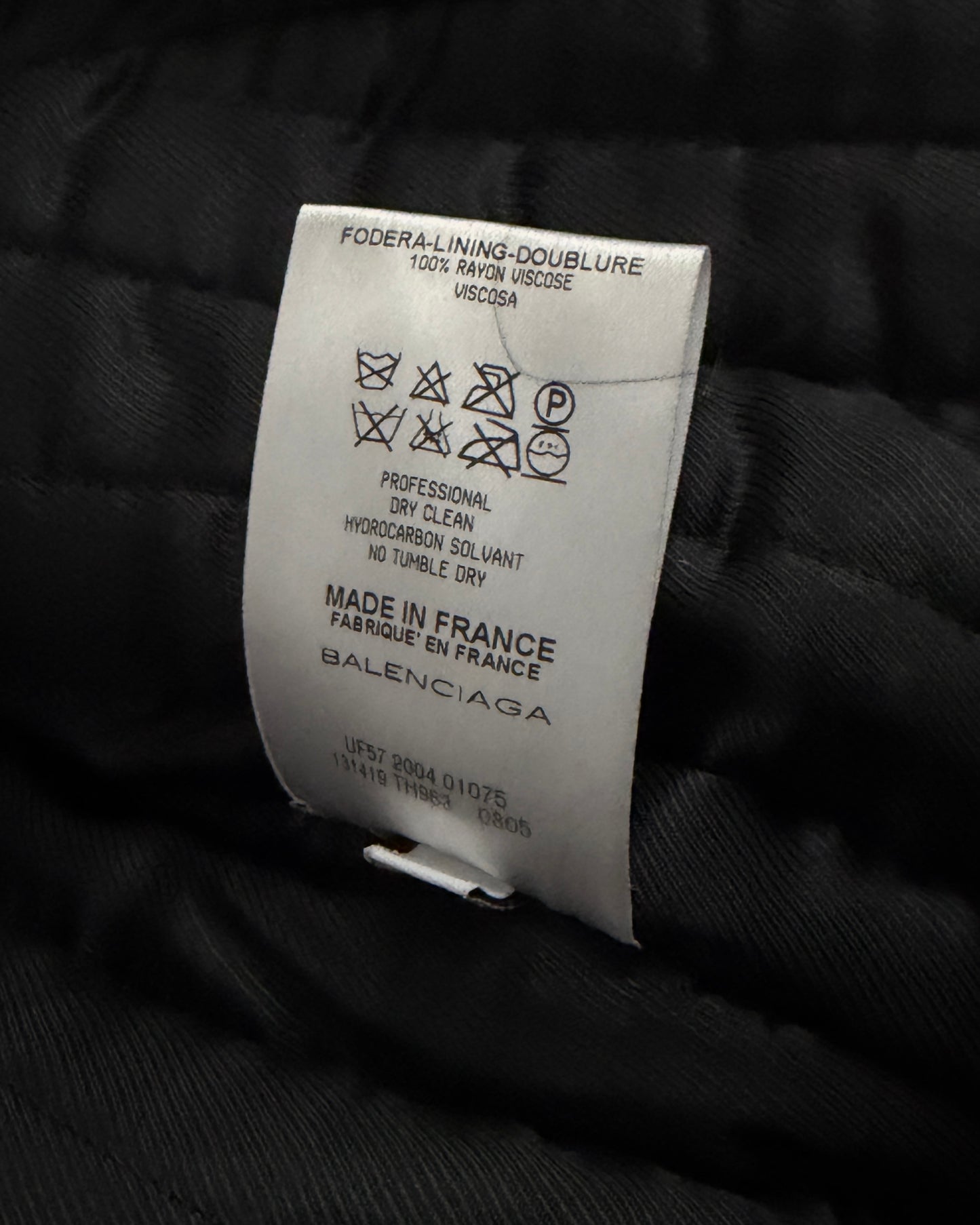 Balenciaga by Nicolas Ghesquière Leather & Shearling Moto Jacket