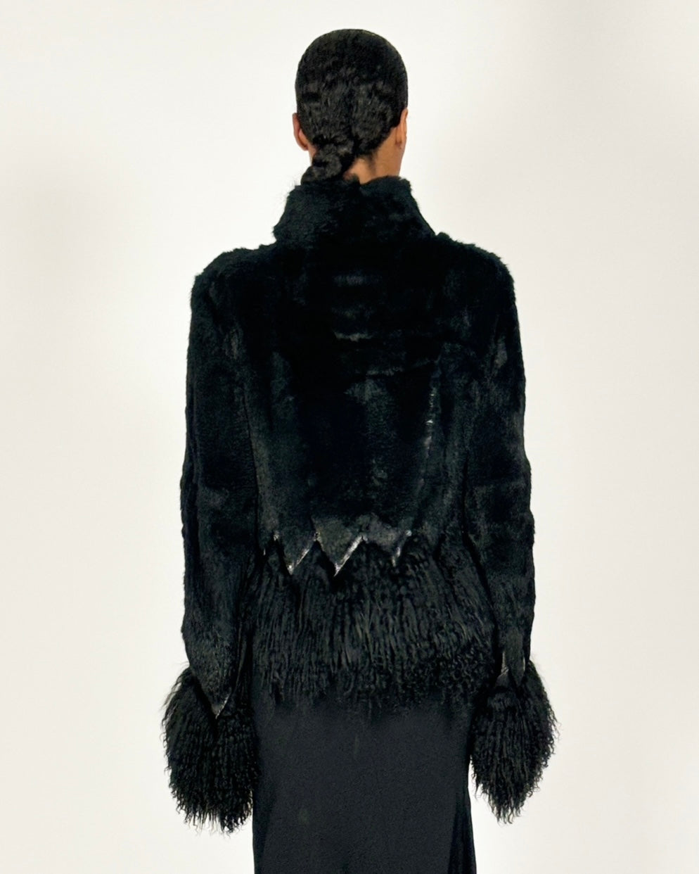 Roberto Cavalli 1999 Mongolian Fur Jacket