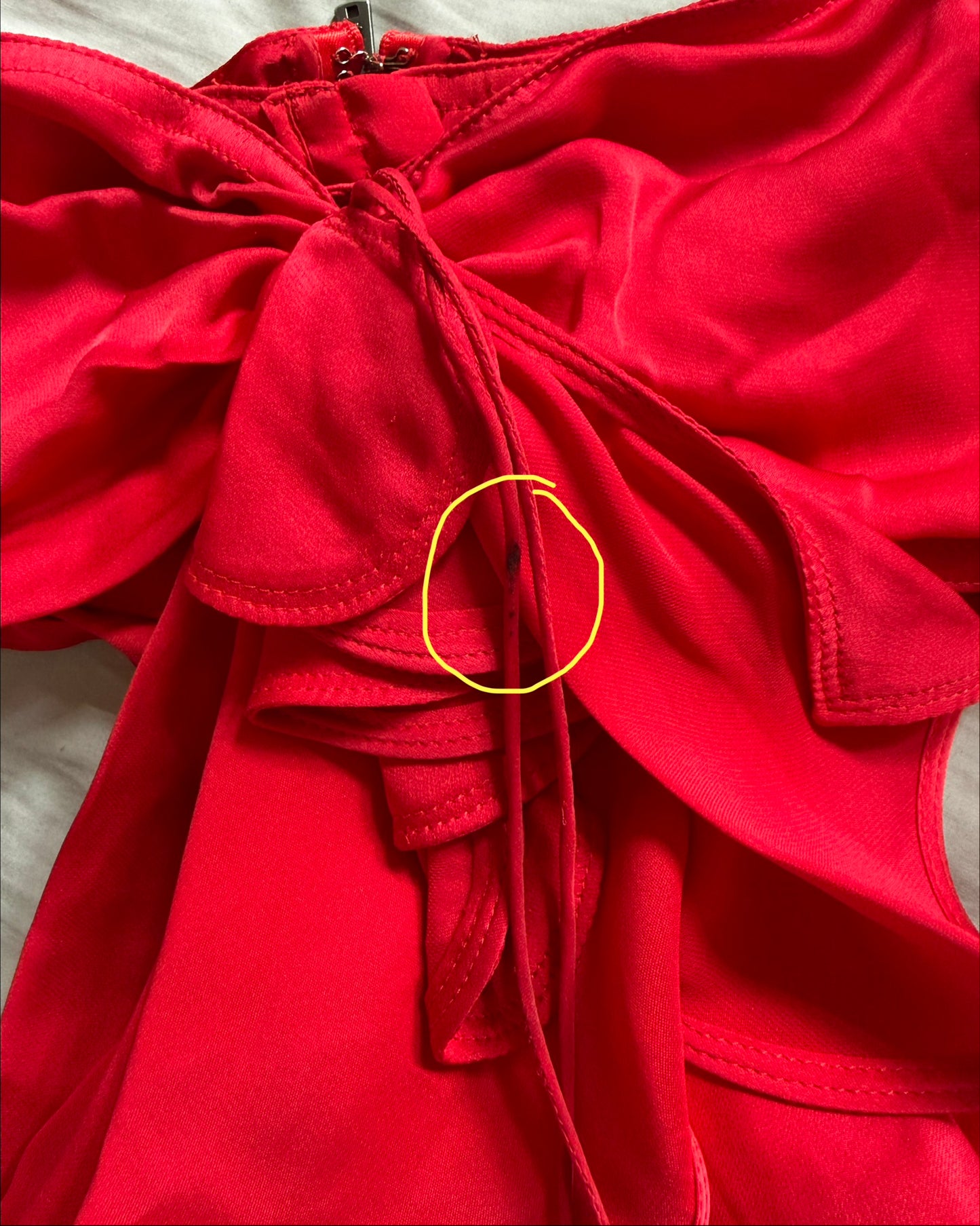 Yves Saint Laurent by Tom Ford 2003 Ruffle Halter Dress
